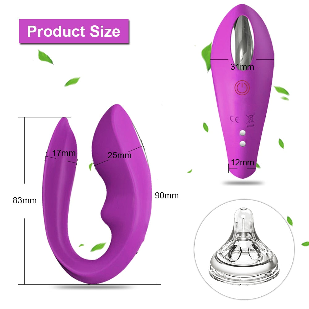 Wireless Remote Control Clitoris Vibrator