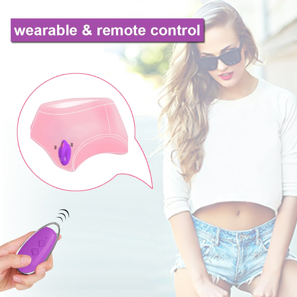 Wireless Remote Control Clitoris Vibrator